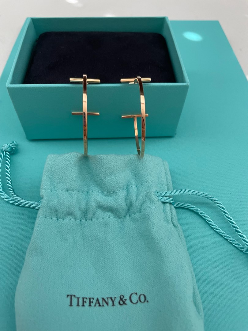 Tiffany and co cheap t earrings