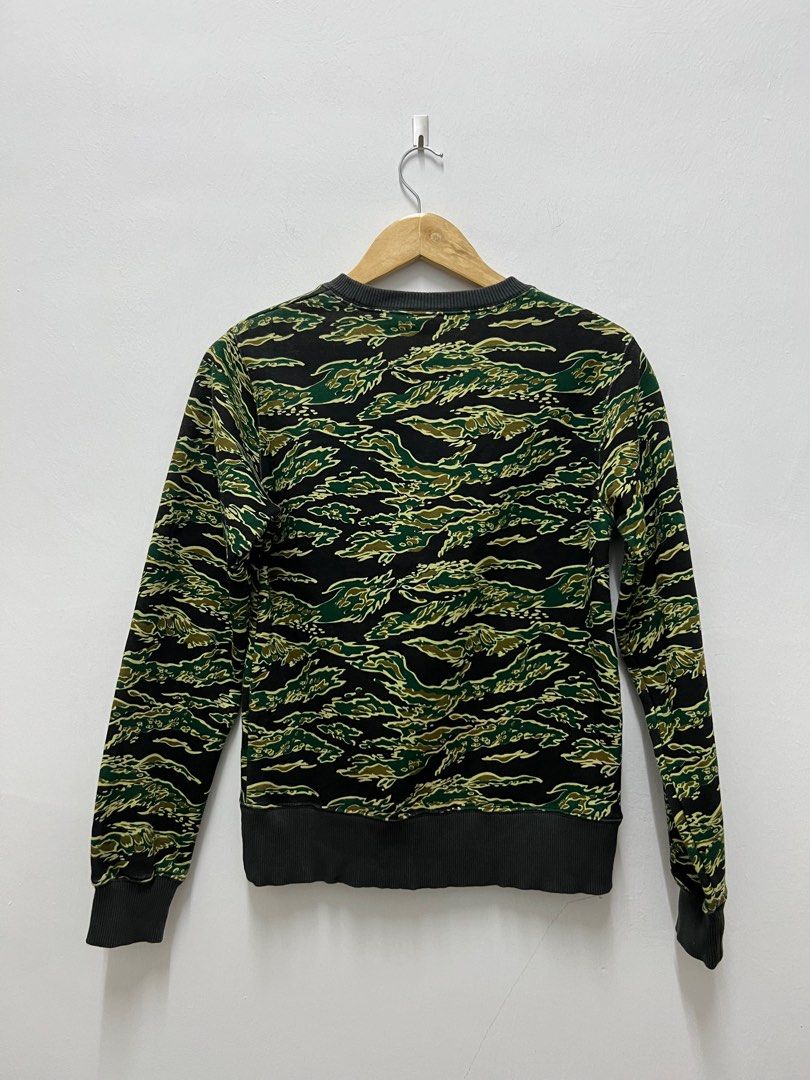 Tiger stripe sweatshirt hotsell