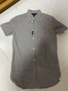Tommy Hilfiger / Shirt Sleeve Shirt / Strap Design / Slim Fit / Size: S / Brand New