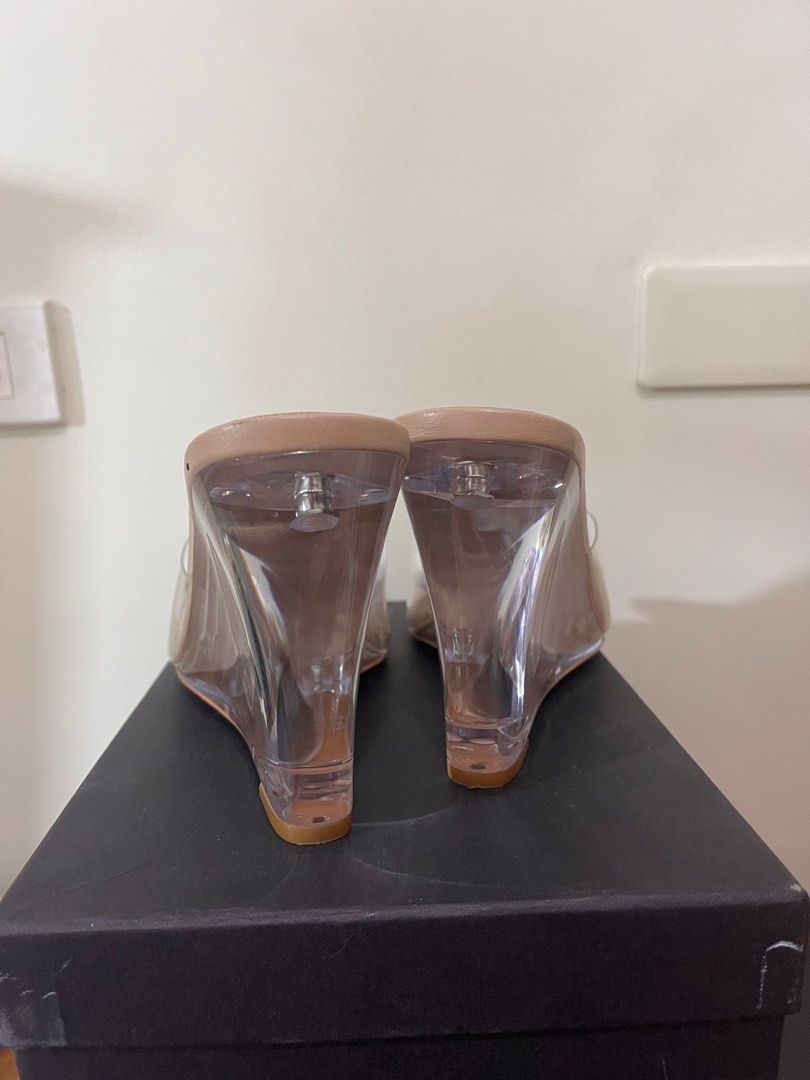 Tony Bianco Acrylic Heels (Category: Heels) located in Pasig City. Submitted by declutterisse (Listing ID 1219059343, Image 3). Description: - used twice - with box - size 9 - bought for ₱8,000 - authentic, bought in Australia - last price posted.