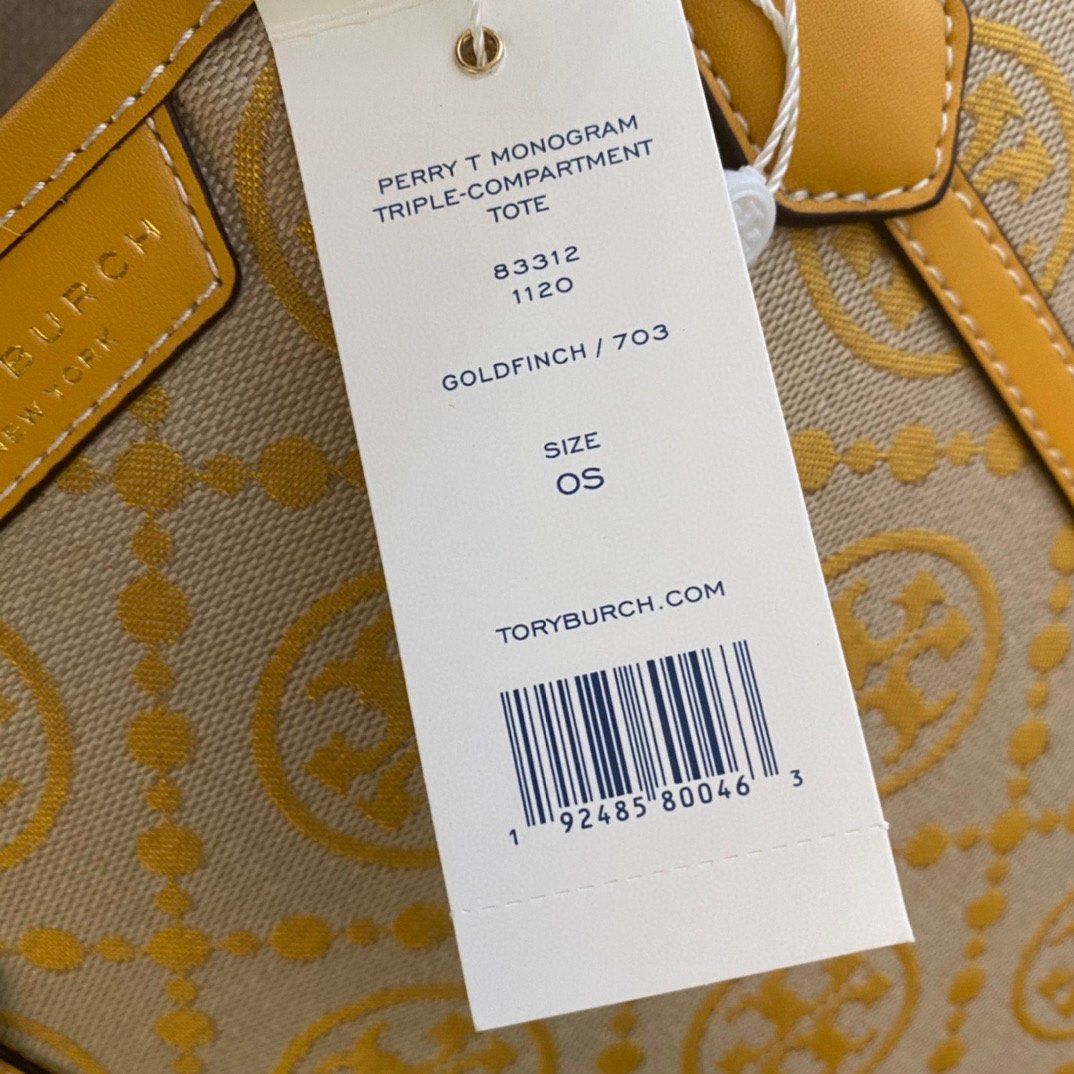 Tory burch perry T monogram triple compartment tote, Women's Fashion, Bags  & Wallets, Tote Bags on Carousell