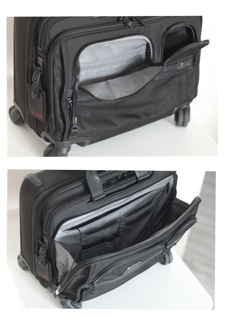 Deluxe 4 Wheeled Laptop Case Brief