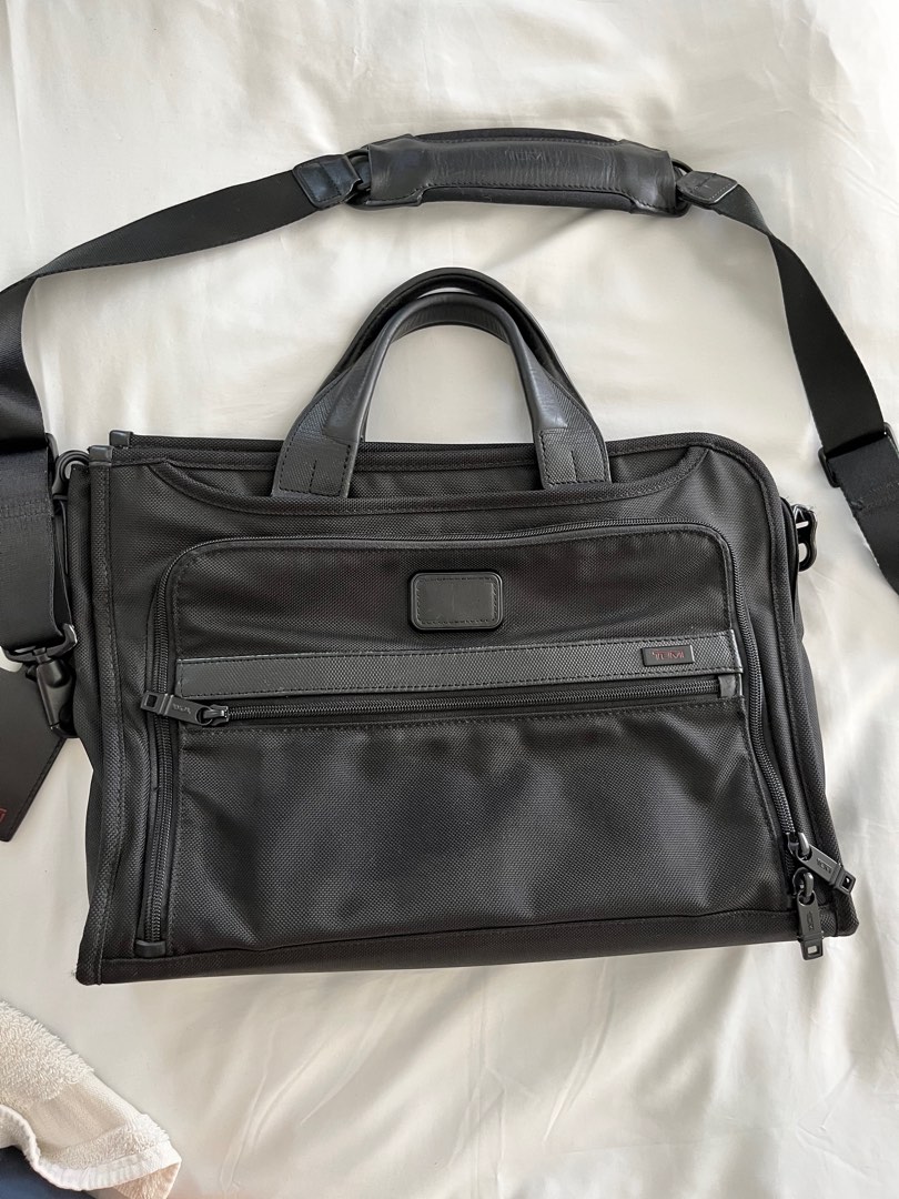 Tumi Briefcase travel, Men's Fashion, Bags, Briefcases on Carousell