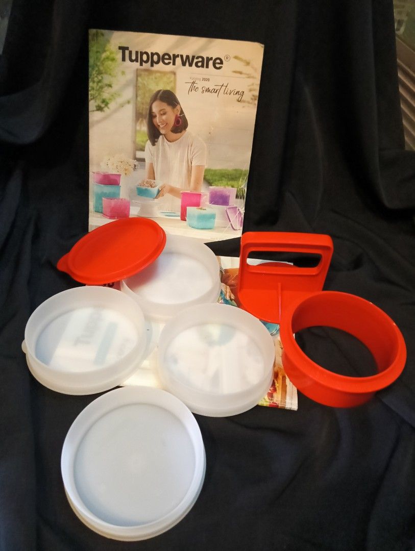 Tupperware burger press, Kitchen & Appliances di Carousell