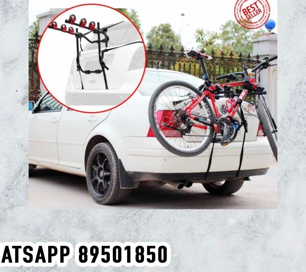 Universal rear 3 discount bike carrier rack