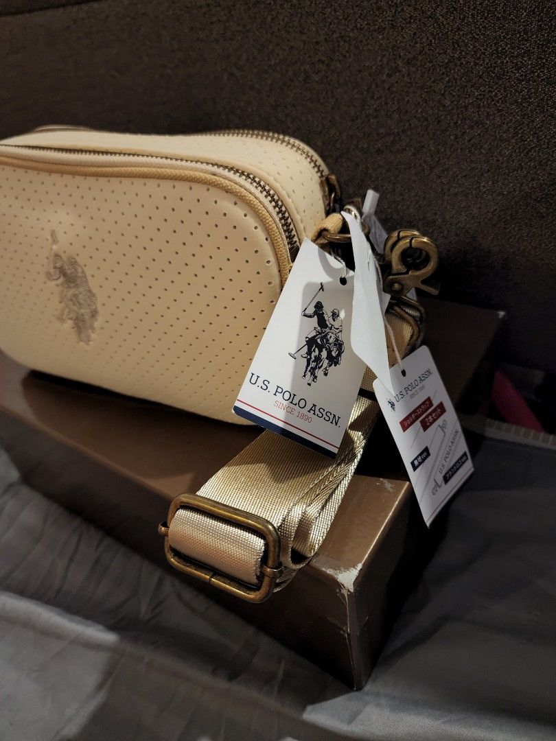 Us polo camera bag on Carousell