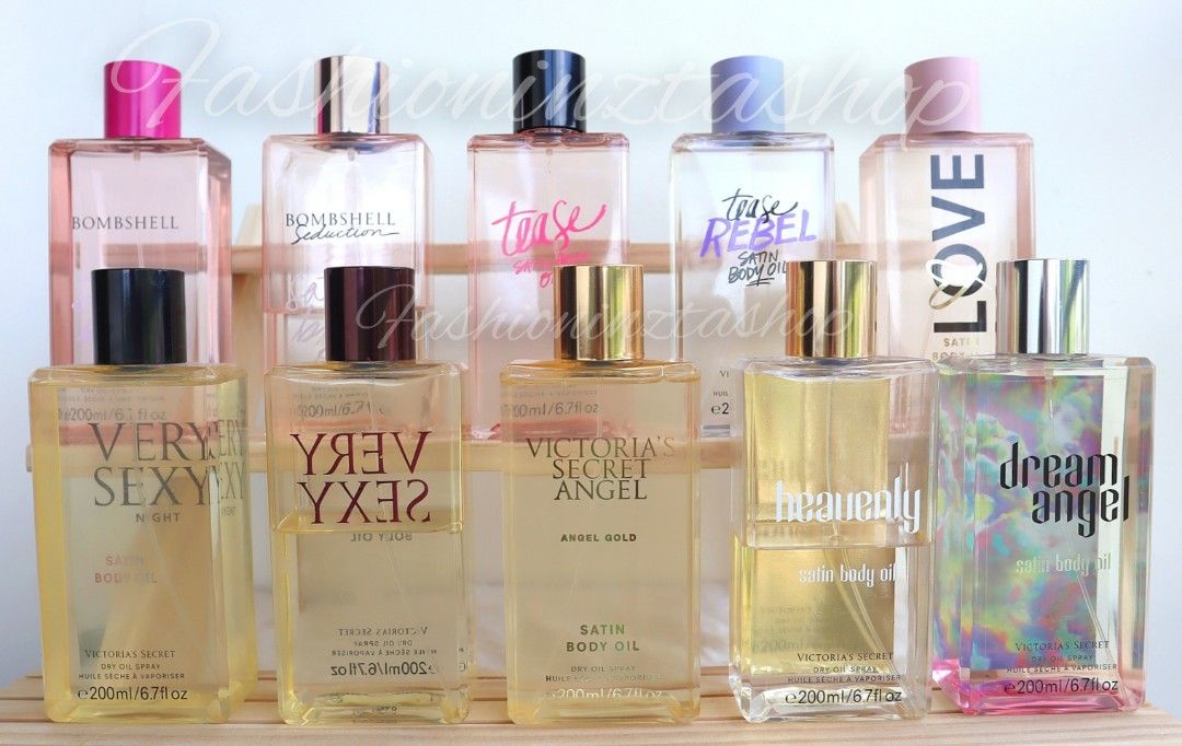 Tease satin online body oil