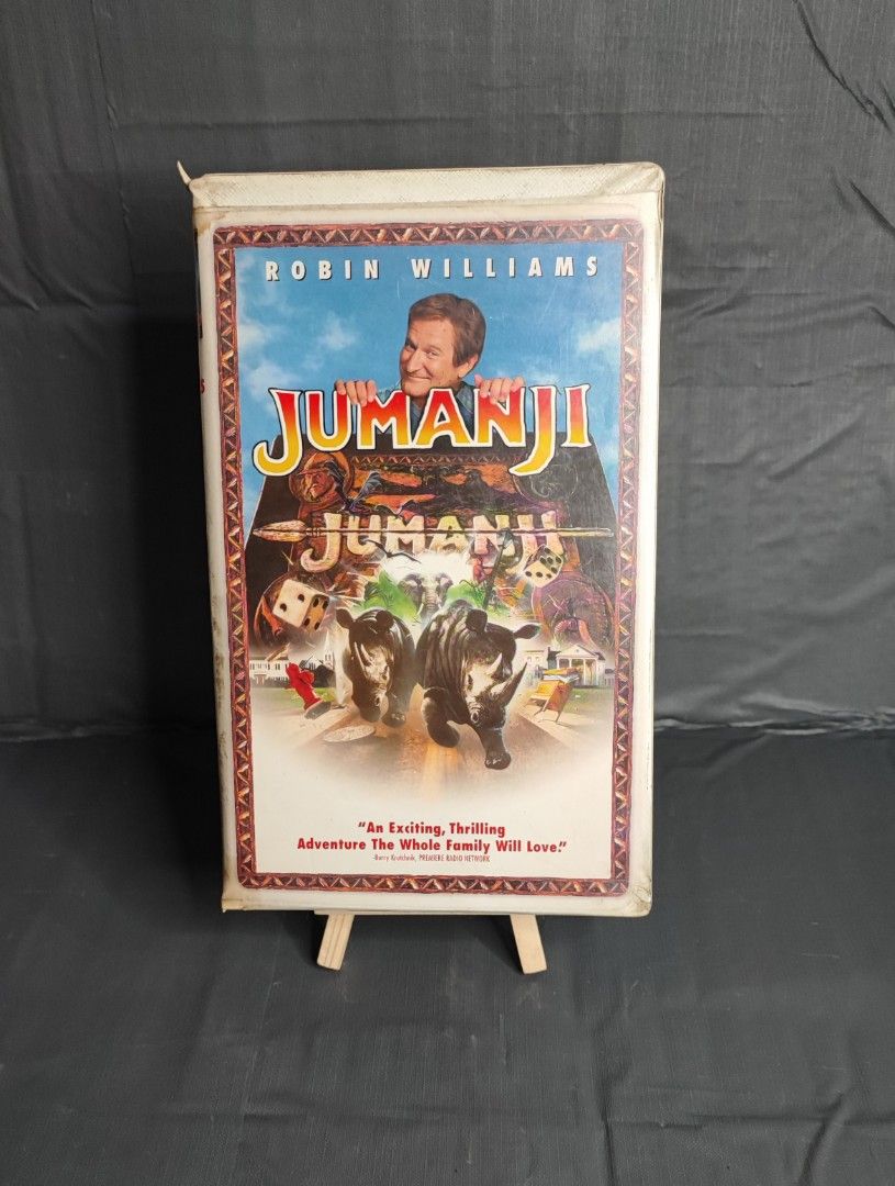 VHS Tapes Jumanji ( Robin Williams ) (Category: CDs & DVDs) located in Malolos. Submitted by ricojoie_collection (Listing ID 1219022068, Image 1). Description: VHS Tapes Welcome to my shop! Our products are part of our collection . You can chat with us if you have any questions. Happy shopping.