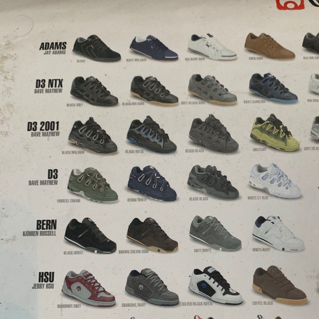 Vintage 2003 Osiris Shoes Promo Poster