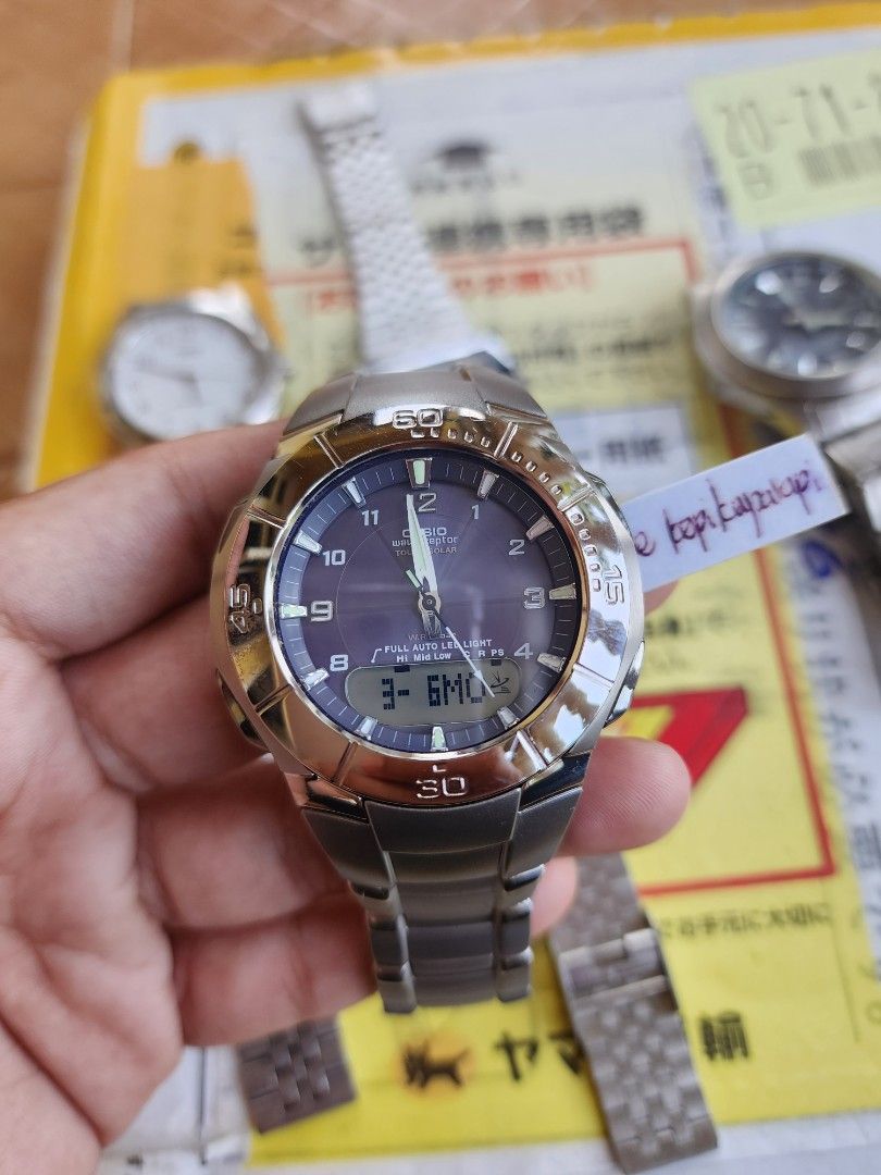 Casio wave online ceptor titanium