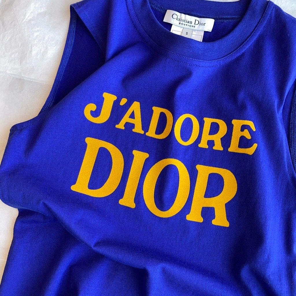 Dior ‘J’Adore’ Baby Pink + Yellow Tank main image 0