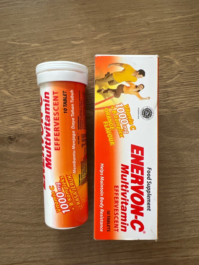 VITAMIN ENERVON C MULTIVITAMIN EFFERVESCENT TABLET on Carousell