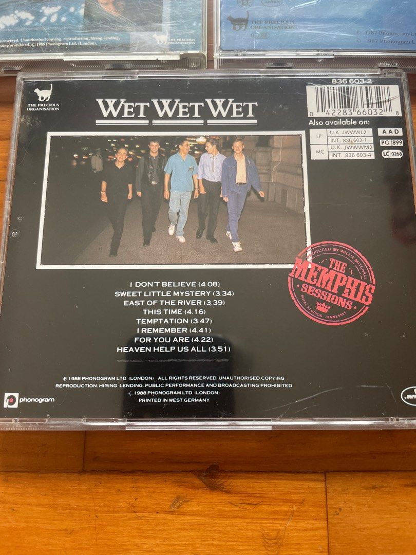 Wet Wet Wet Cd, Hobbies & Toys, Music & Media, CDs & DVDs on Carousell