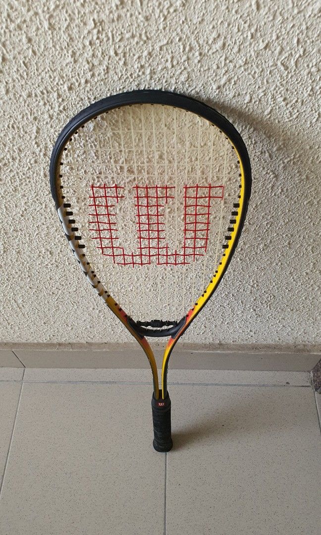 Wilson Titanium Smash Squash Racquet, Sports Equipment, Sports & Games ...