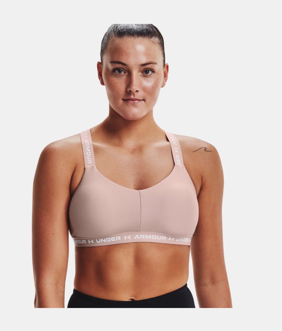 Women s UA Wordmark Strappy Sportlette Bra Women s Fashion