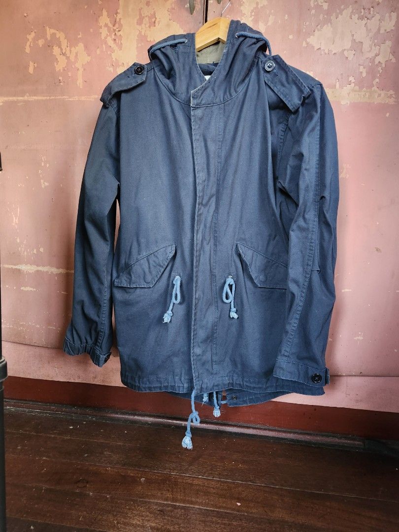3 days Union M-1951 Parka Shell (Category: Coats, Jackets and Outerwear) located in Caloocan City. Submitted by willjr (Listing ID 1218963760, Image 1). Description: Workware Heritage Clothing 3 days Union M-1951 Parka Shell Large on Tag Navy shoulders-18 pit-21.5 Length-28.