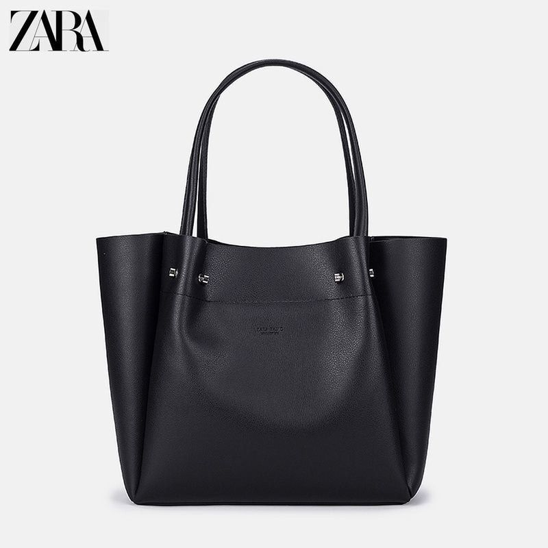 Zara basic online tote bag