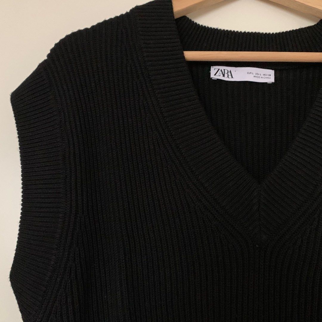 Zarda Knit Vest - Mocha