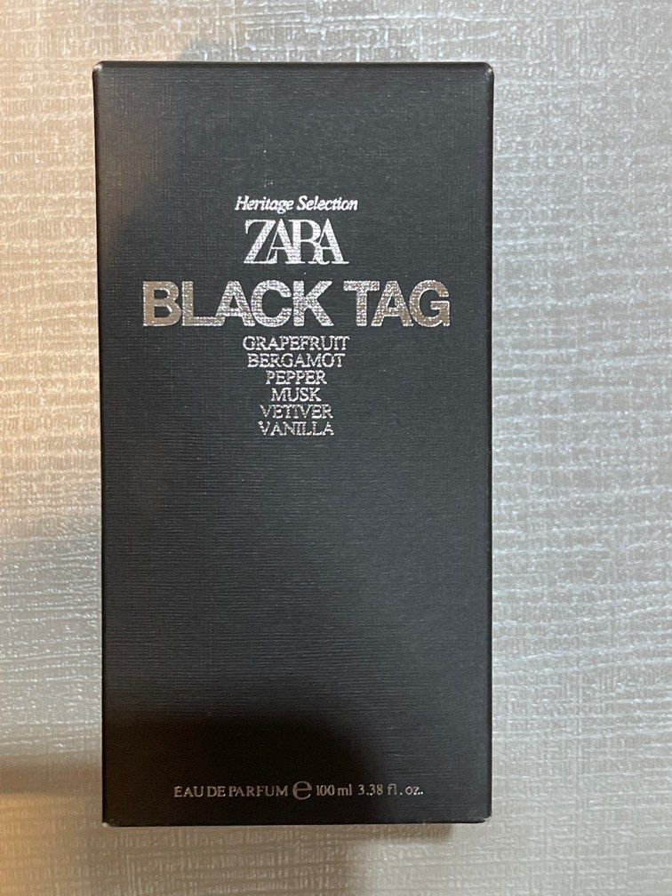 ZARA Perfume Black Tag, Beauty & Personal Care, Fragrance