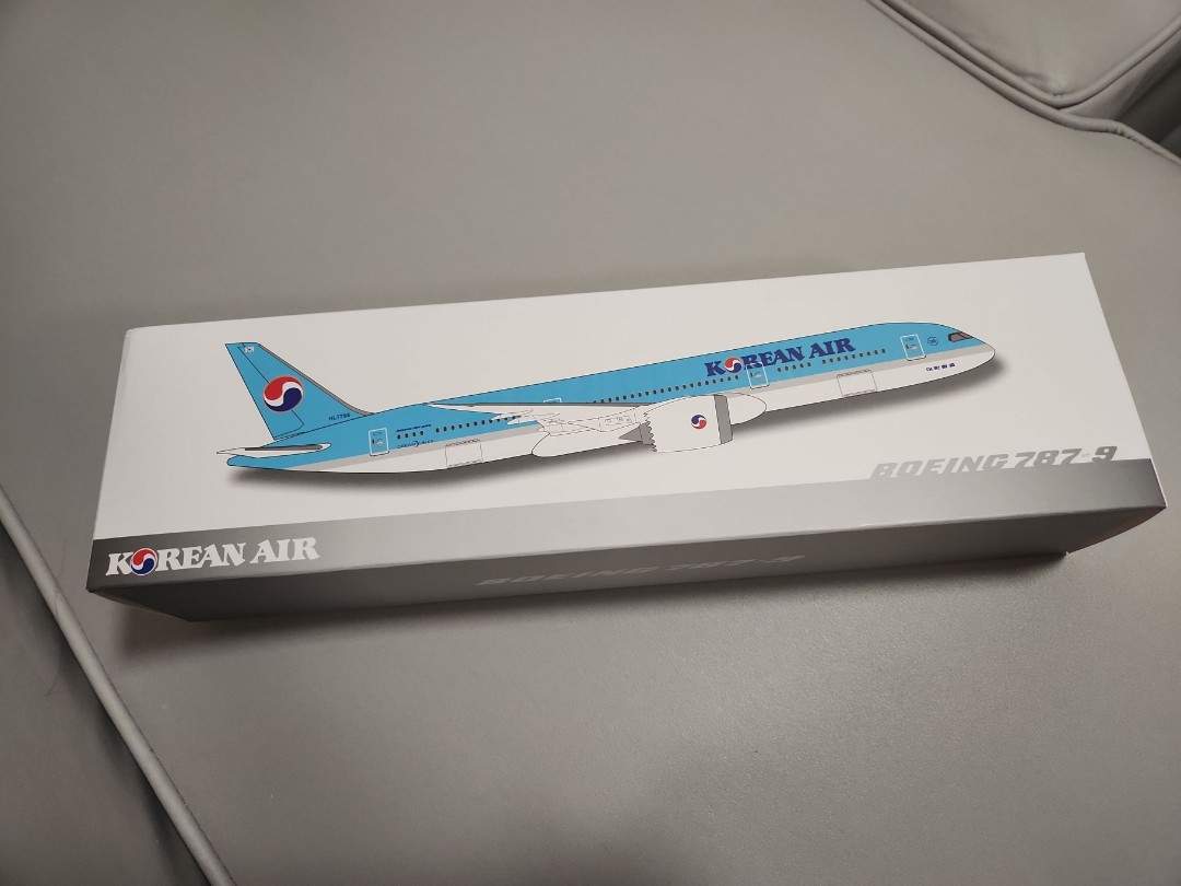 1:200 Korean Air 大韓航空飛機模型Boeing 波音787-9, 興趣及遊戲 