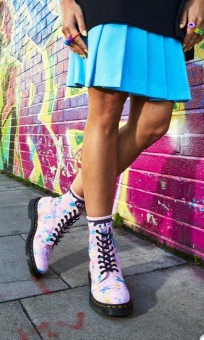 Dr martens pascal rainbow outlet