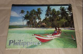1982 Vintage Tourist Research And Planning Philippines Different Places  Landscape Picture Photo Compilation Collectible  Coffee Table Hardbound  Book 80s  Marcos Era Collection