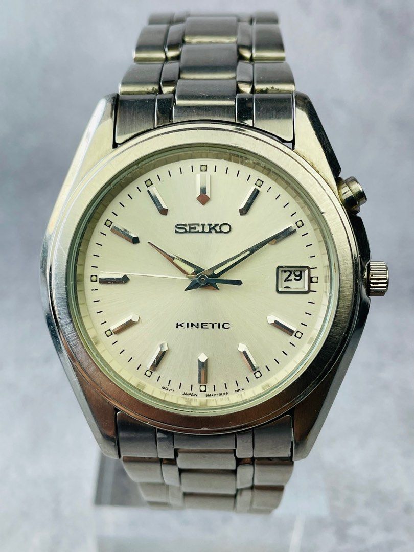 Seiko kinetic hotsell quartz
