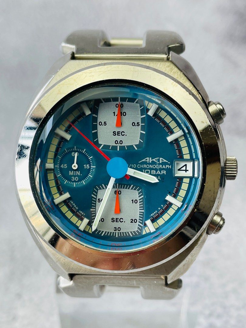 230101i) Seiko Alba Aka Men's Quartz Chronograph Watch Ref V667-6030, Men's  Fashion, Watches & Accessories, Watches on Carousell