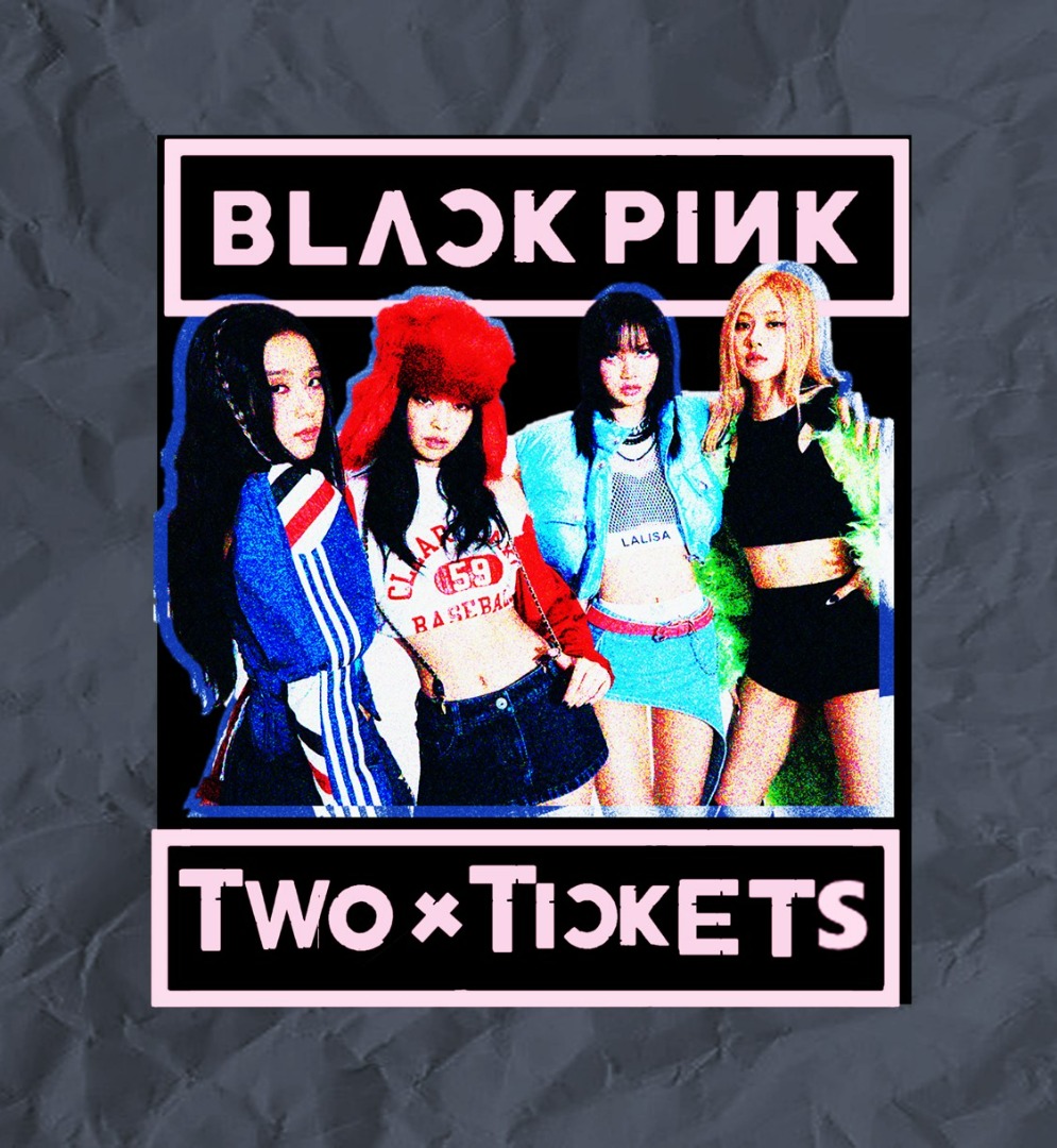 2 x Blackpink tickets, Tickets & Vouchers, Event Tickets on Carousell