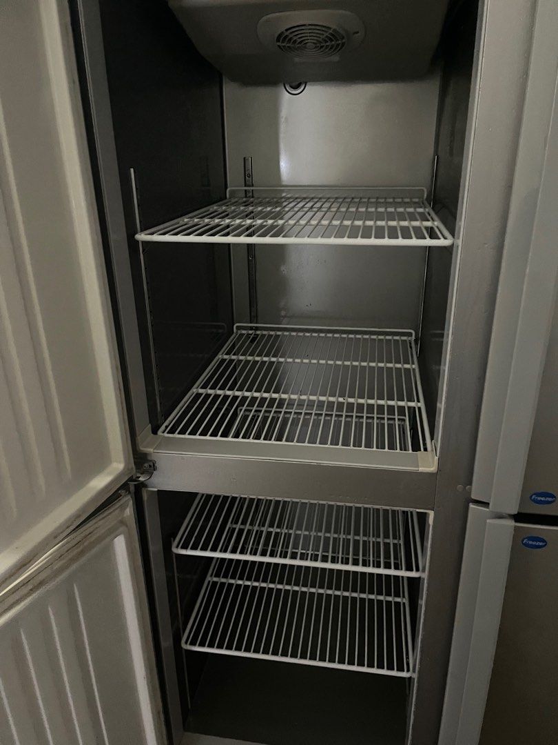 4 door upright combo. Half freezer half chiller. Hoshizaki. Free