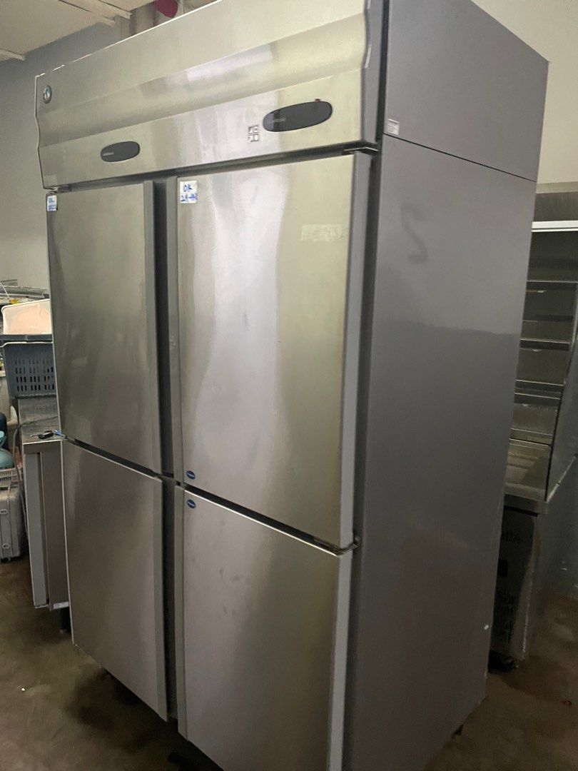 4 door upright combo. Half freezer half chiller. Hoshizaki. Free
