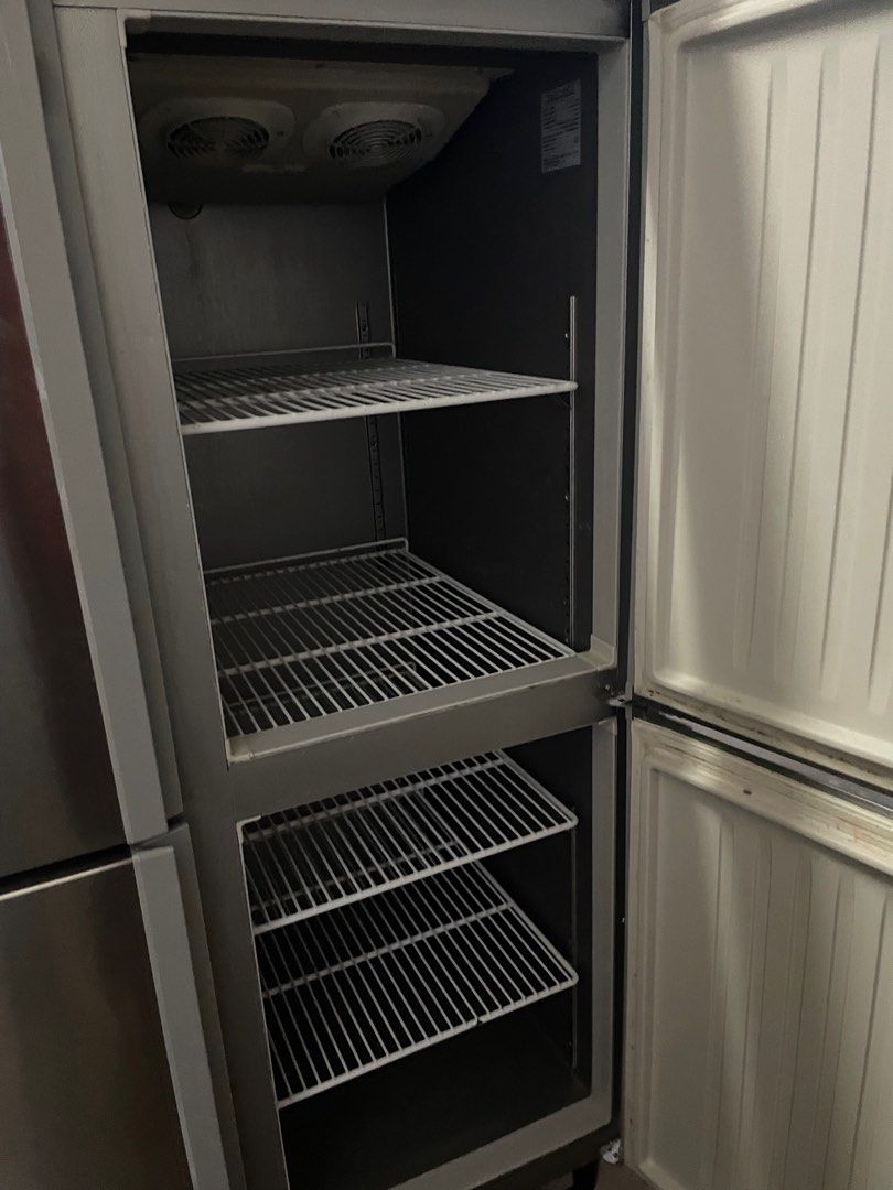 4 door upright combo. Half freezer half chiller. Hoshizaki. Free