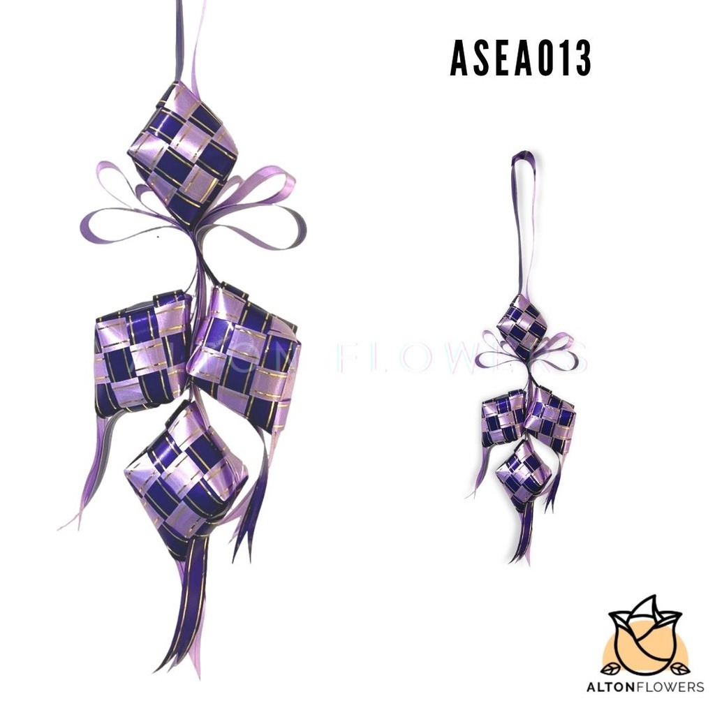 4-in-1 Set Ribbon Ketupat Colourful Hari Raya Deco Home Office Door ...