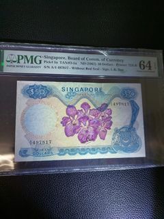 $50-orchid sign LKS.PMG64EPQ Original with gd embossing