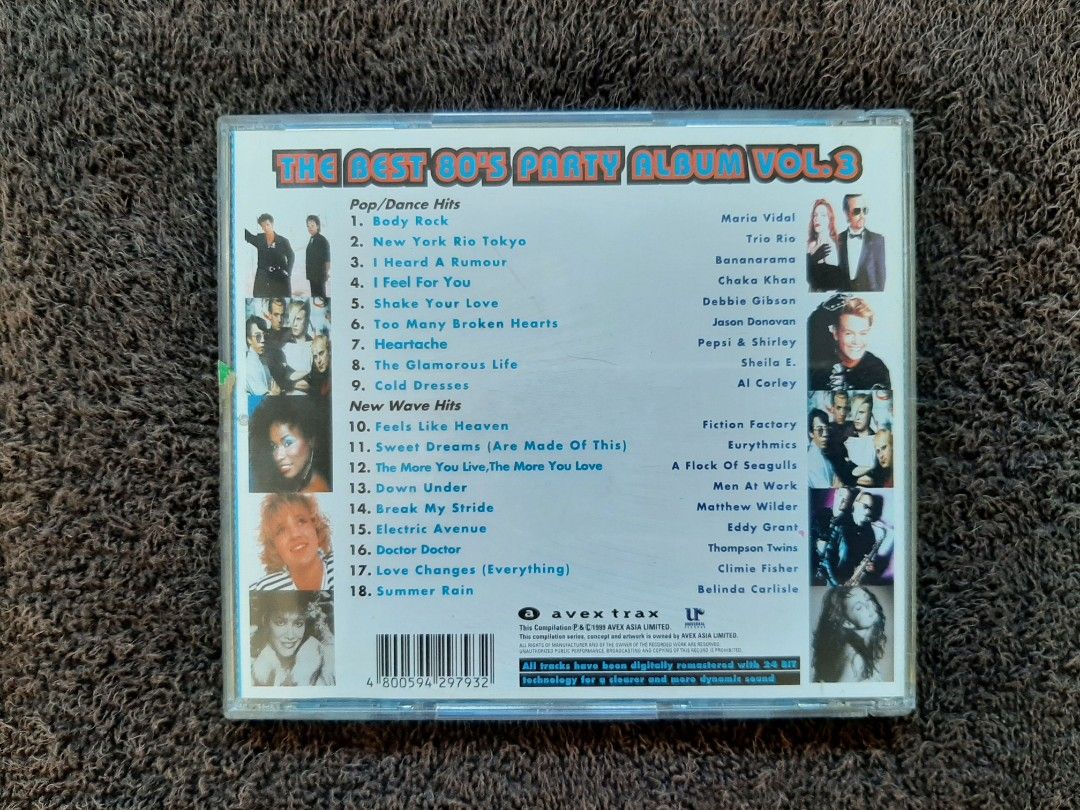 80 s Party Album CD Set Hobbies Toys Music Media CDs DVDs On 80-s-party-album-cd-set-hobbies-toys-music-media-cds-dvds-on