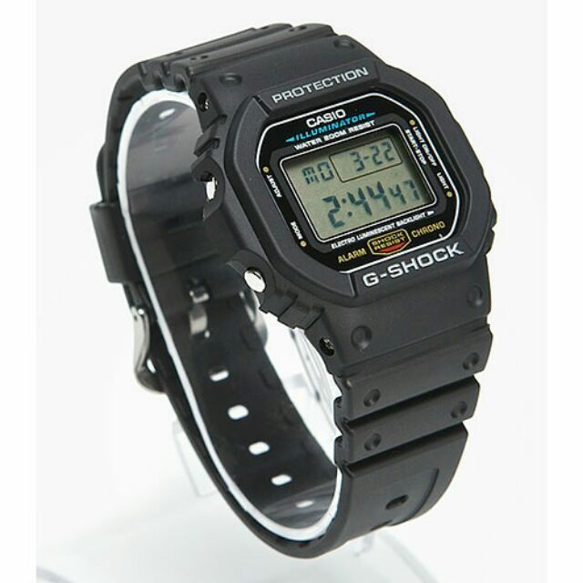 佐敦門市 現貨 100% 全新 Casio G-Shock DW-5600E-1V DW-5600E DW-5600 全黑 Standard All  Basic Black 經典 基本 運動風 熱賣 人氣 超輕 一年保養