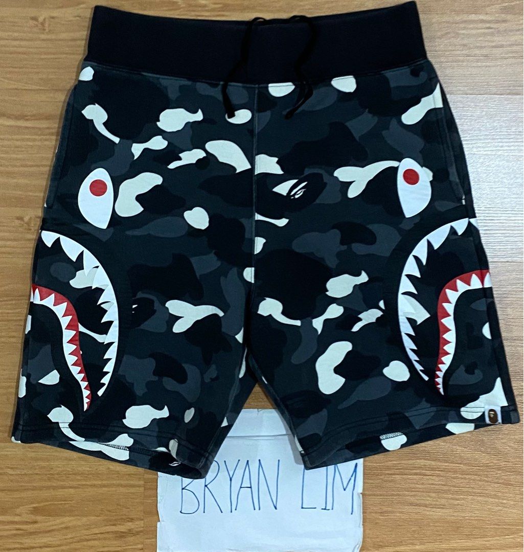 Black and new arrivals white bape shorts