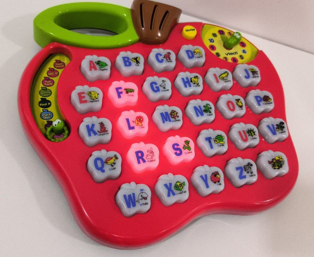 FREE POST Vtech Alphabet Apple well function like new