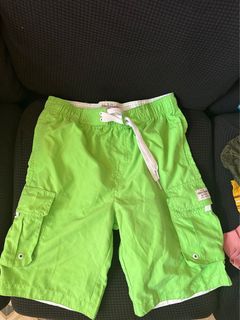 abercrombie green swim trunks men