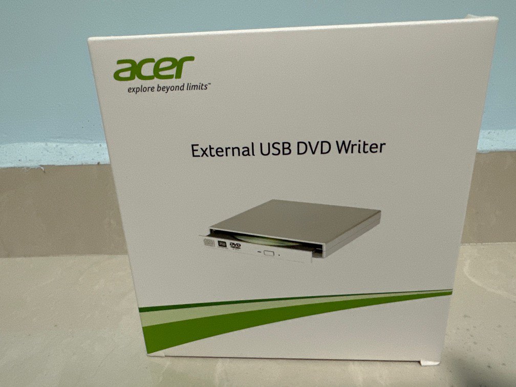 ACER External USB DVD Writer, Computers & Tech, Parts & Accessories