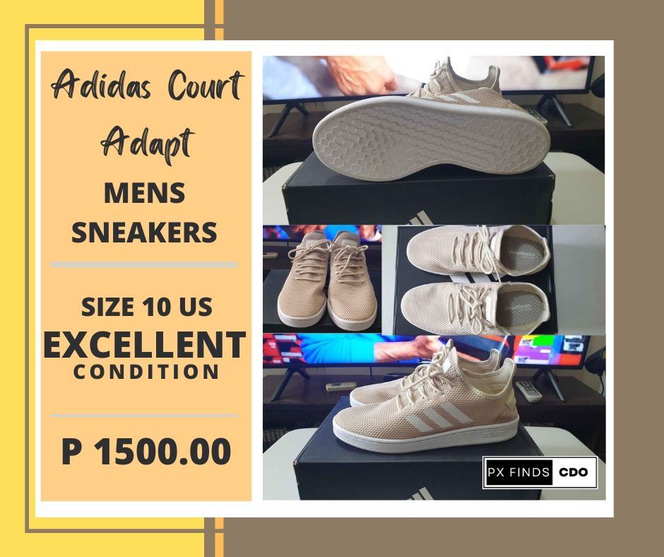 Men's court adapt sneaker top
