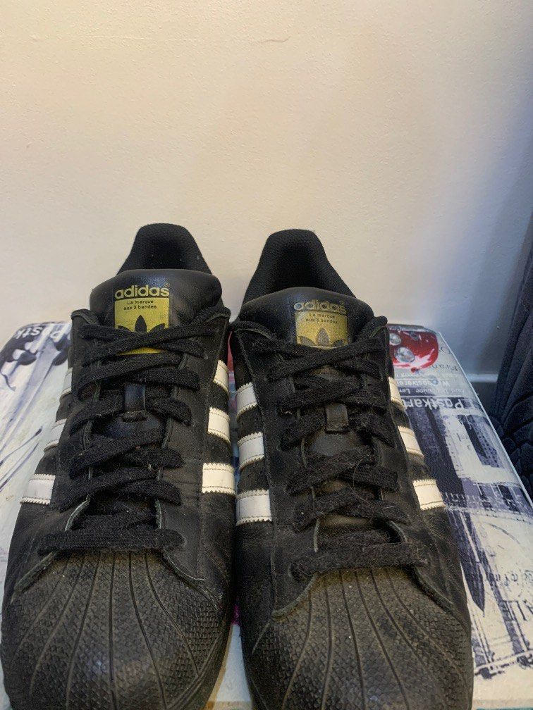 Adidas originals black and gold clearance