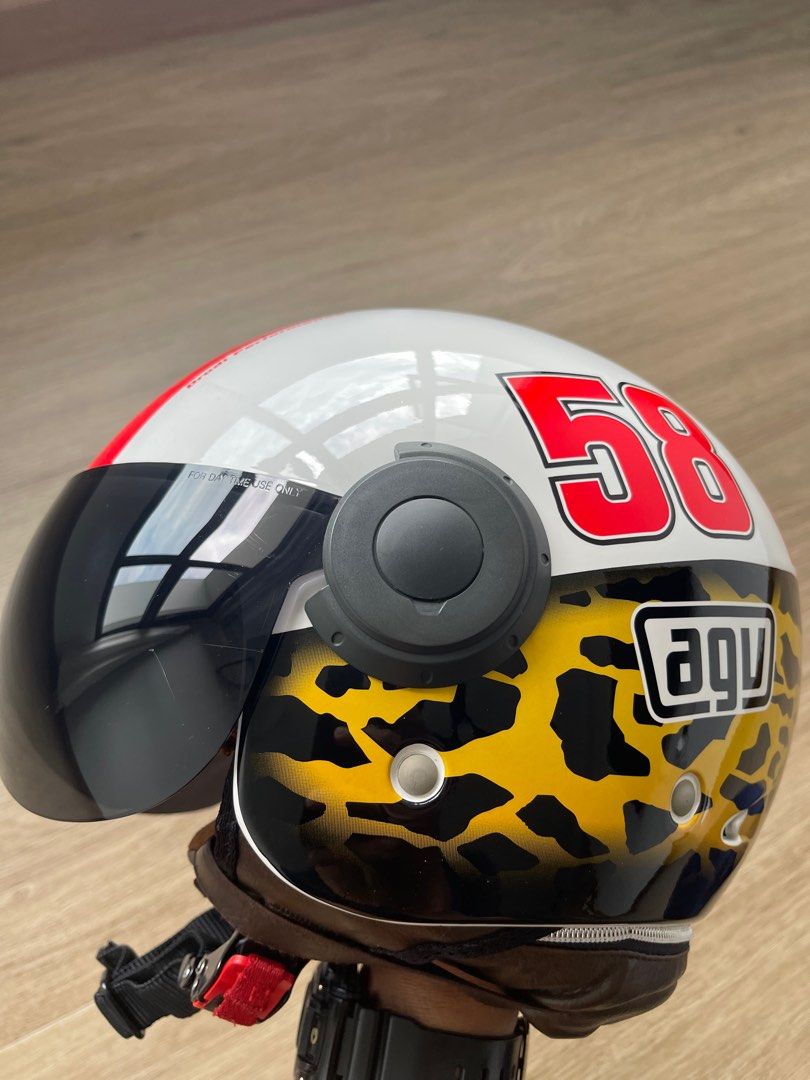 AGV Bali Helmet Bundle, Motorcycles, Motorcycle Apparel on Carousell
