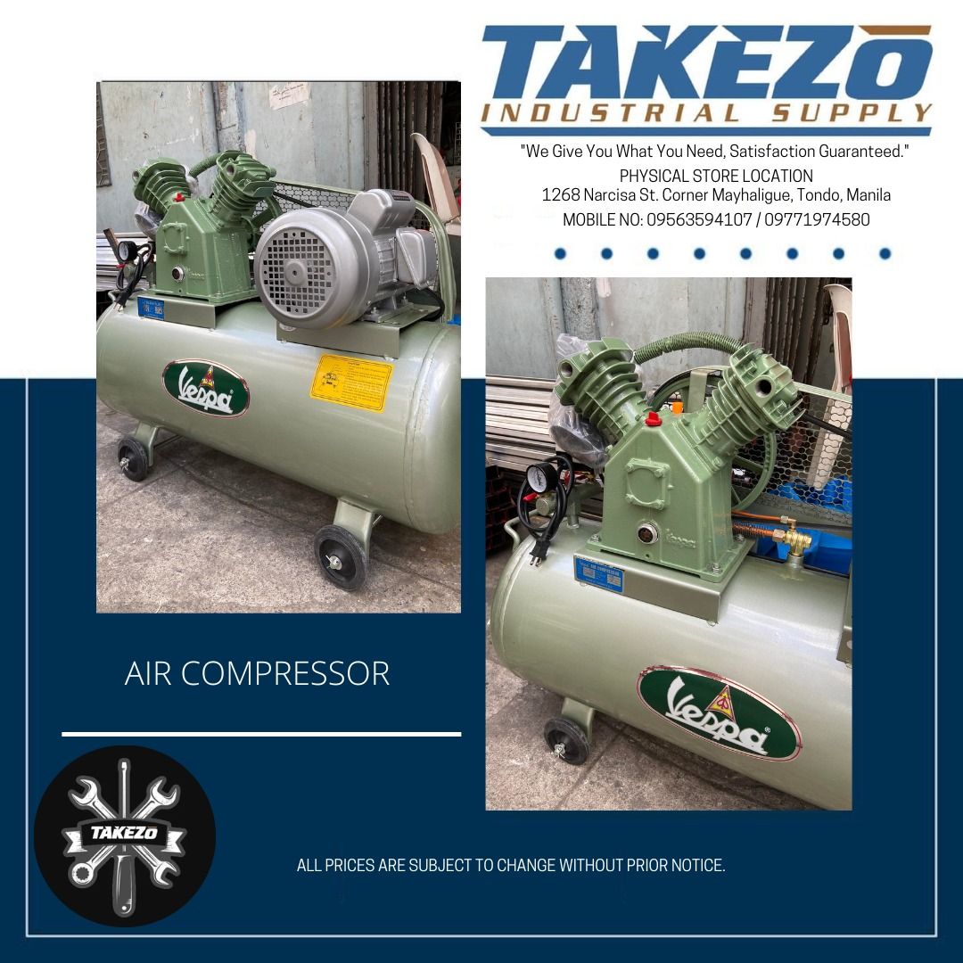 AIR COMPRESSOR, Commercial & Industrial, Industrial Equipment on Carousell