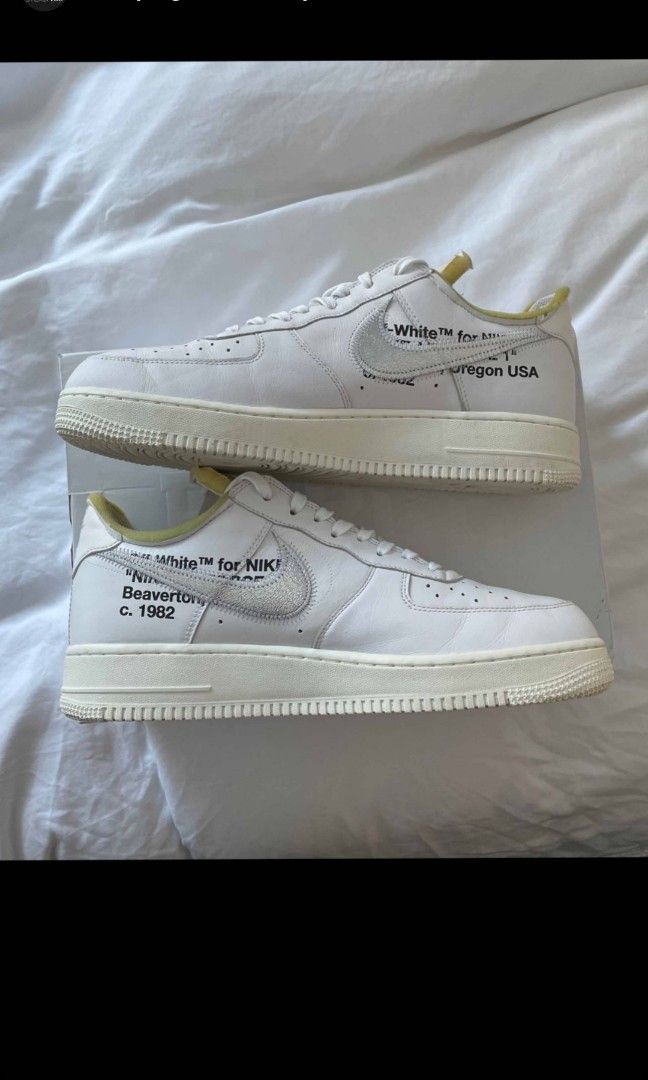 NIKE OFF WHITE AF1 Complexcon Air Force 1 Size 8.5 $4,000.00