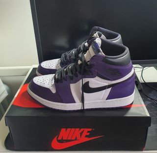 Air Jordan 1 Court Purple 2.0 US 10