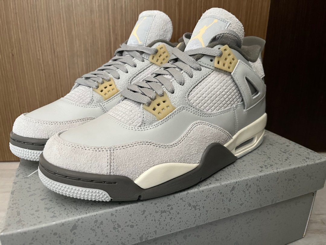 Air Jordan 4 Retro SE Craft Men s Fashion Footwear Sneakers on