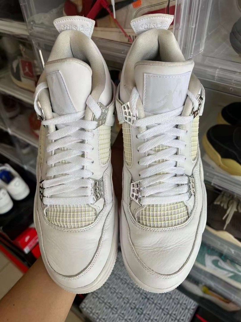 jordan 4 air white
