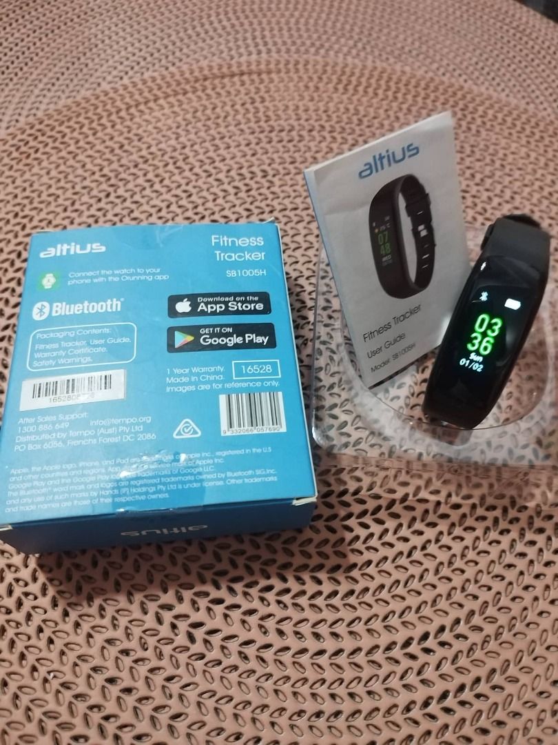 Altius Fitness Tracker, Health & Nutrition, Health Monitors & Weighing ...