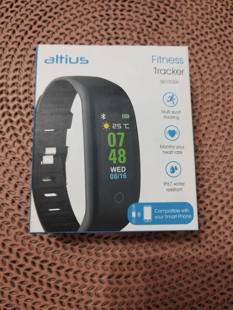 Altius Fitness Tracker, Health & Nutrition, Health Monitors & Weighing